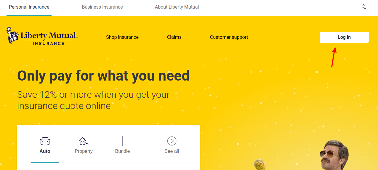 liberty mutual insurance login