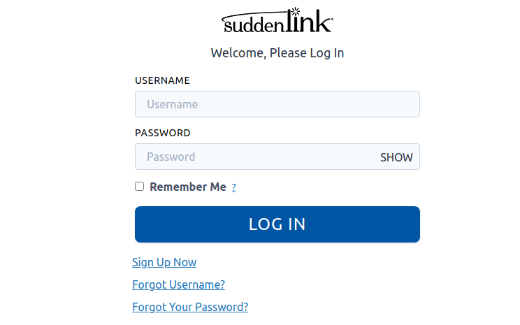 Suddenlink Login