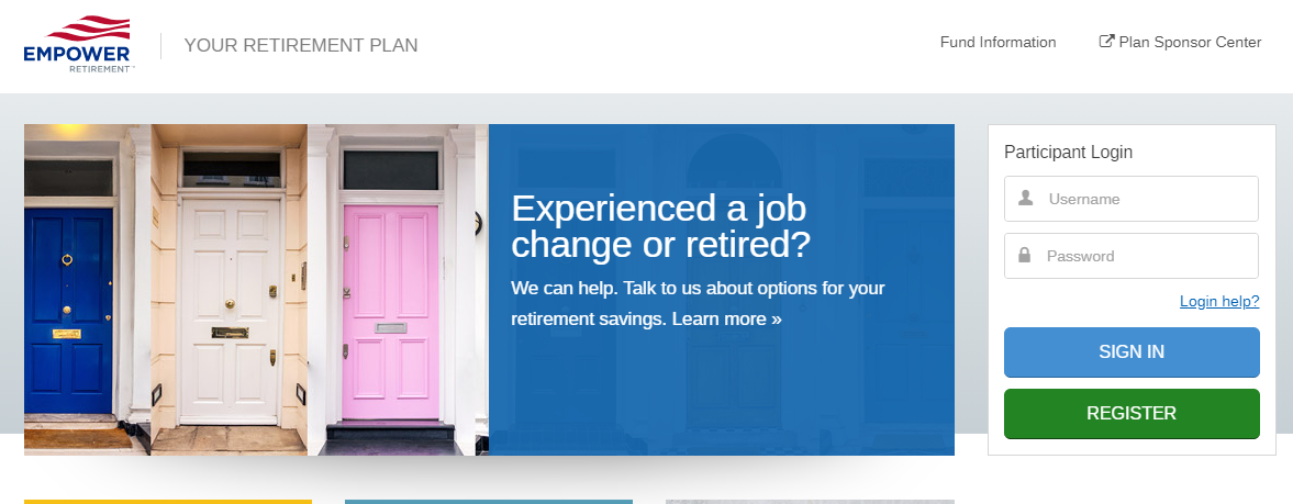 Empower Retirement Login